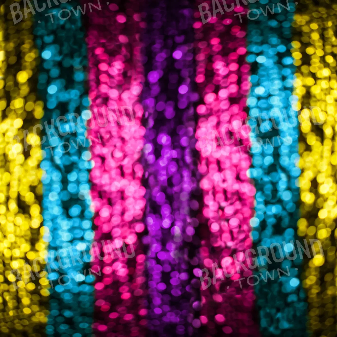 Nightclub Glitter 8X8 Fleece ( 96 X Inch ) Backdrop