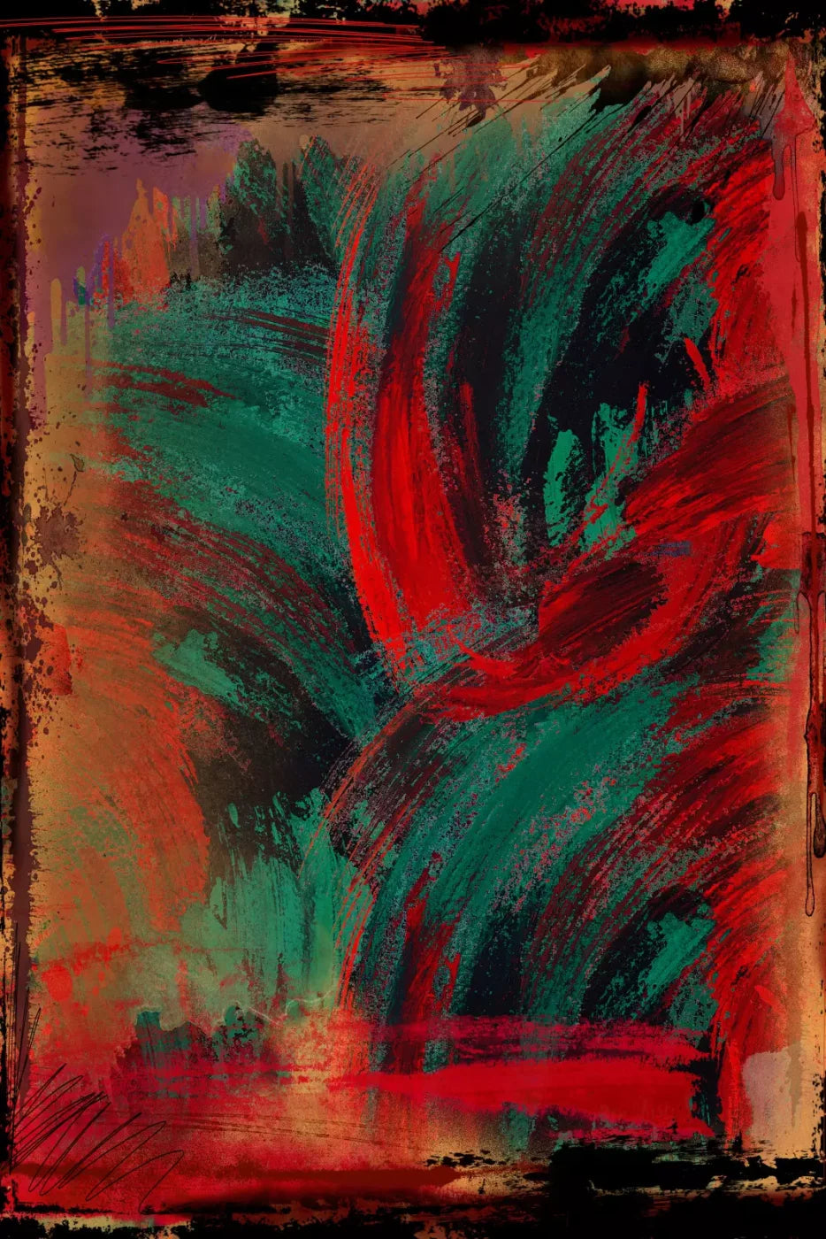 Nightmare 5X8 Ultracloth ( 60 X 96 Inch ) Backdrop