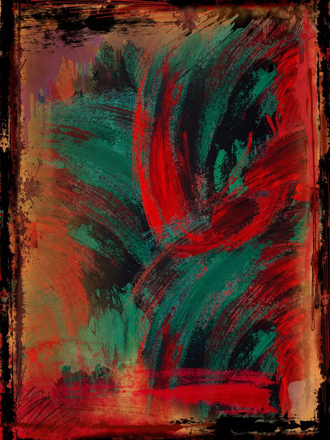 Nightmare 8X10 Fleece ( 96 X 120 Inch ) Backdrop