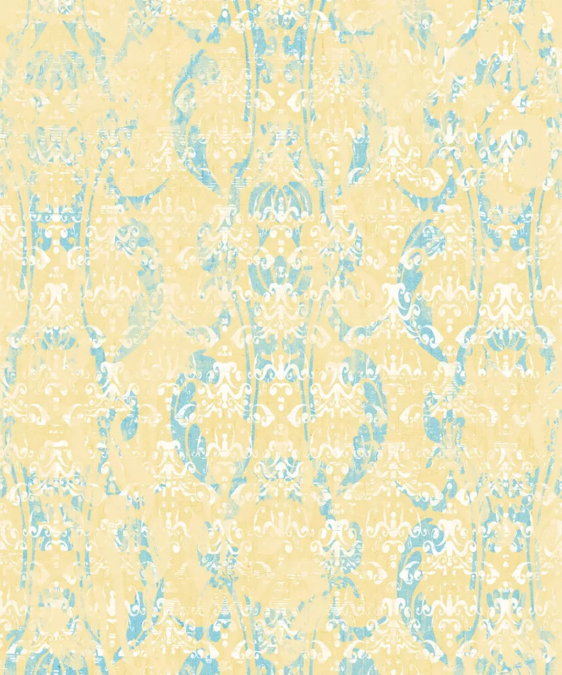 Yellow Damask Backdrop for Photography
