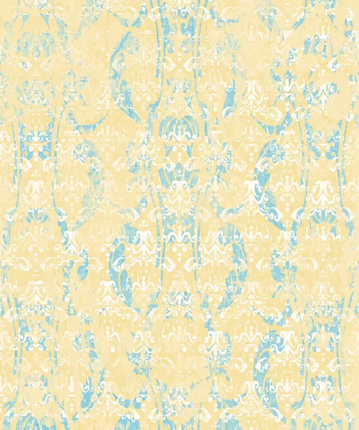 Yellow Damask Backdrop for Photography