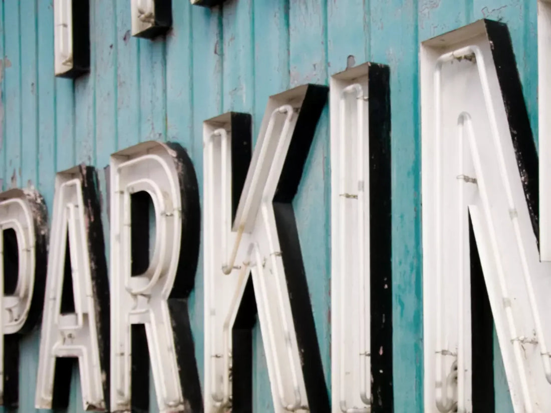 No Parking 68X5 Fleece ( 80 X 60 Inch ) Backdrop
