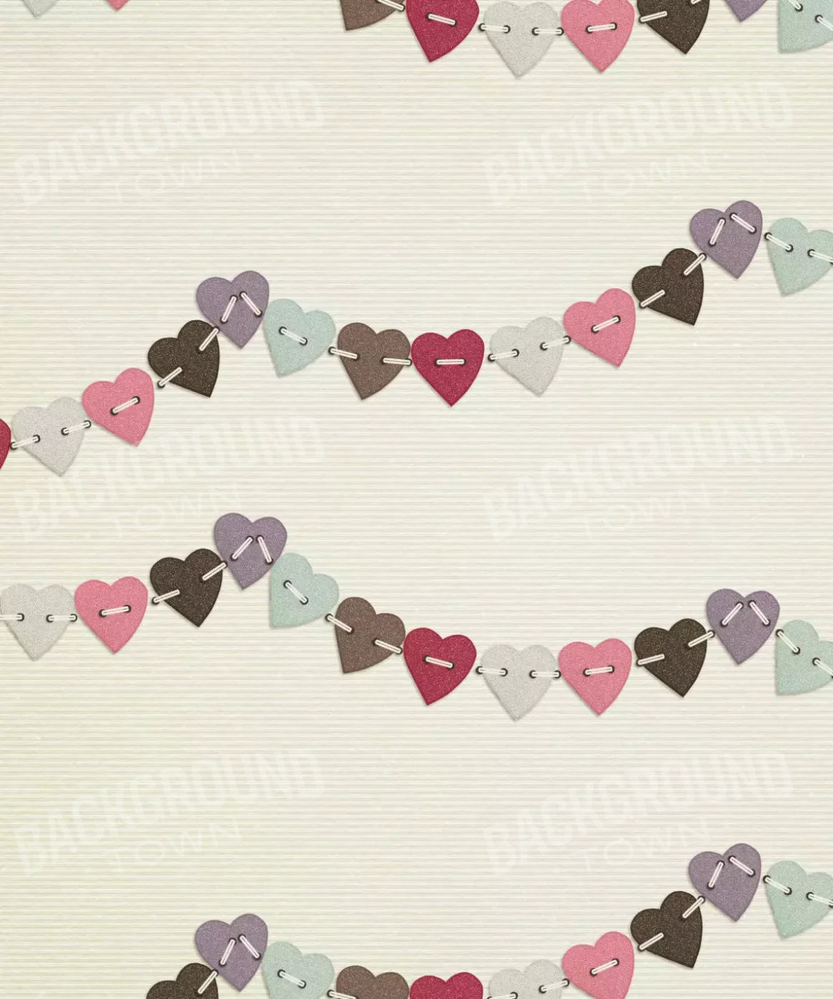 Beige Valentines Day Backdrop for Photography