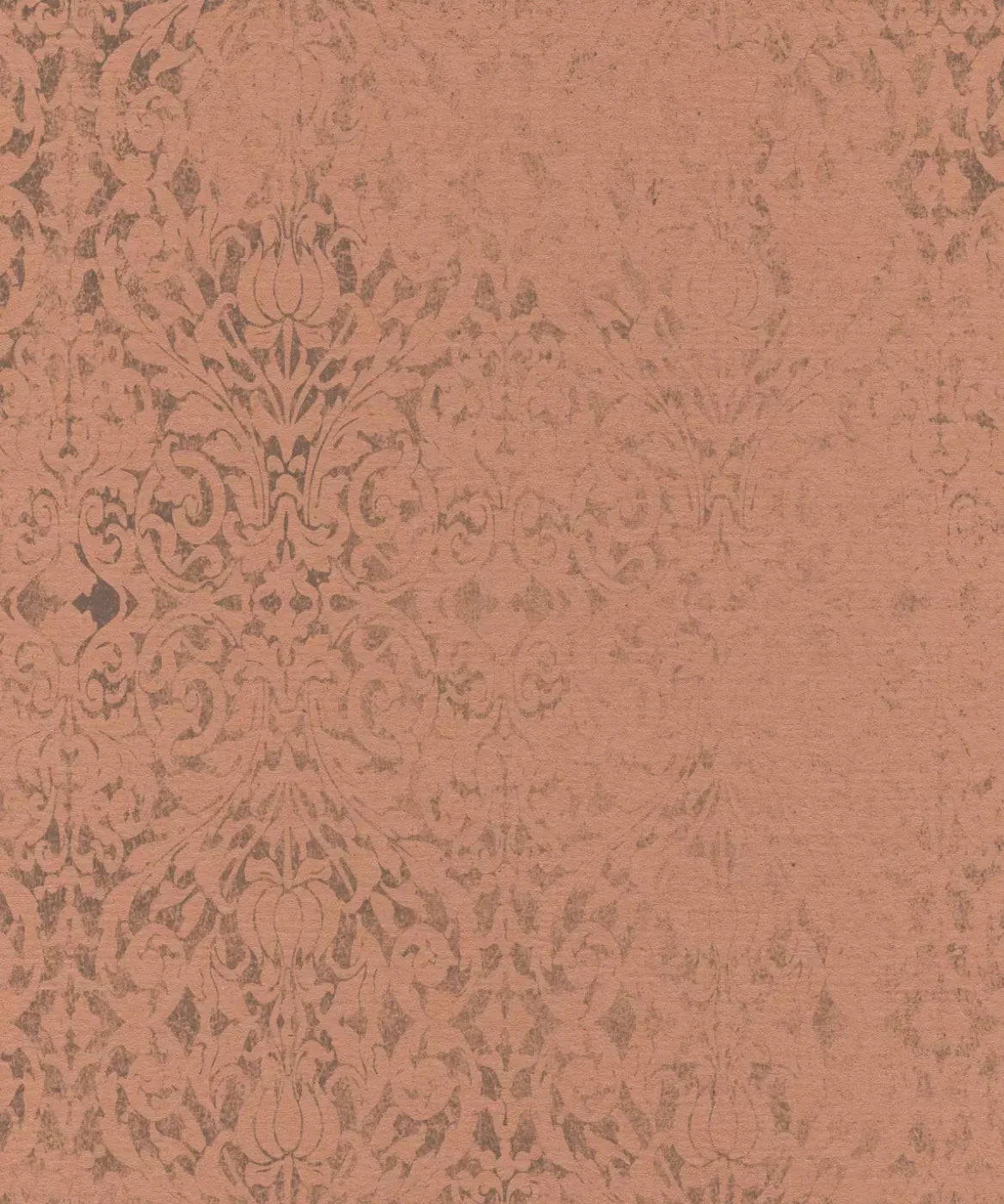 Orange Damask Backdrop for Photography