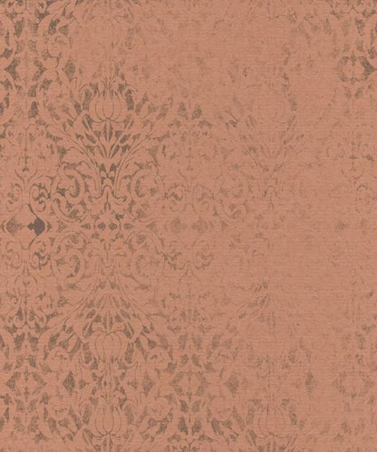 Orange Damask Backdrop for Photography