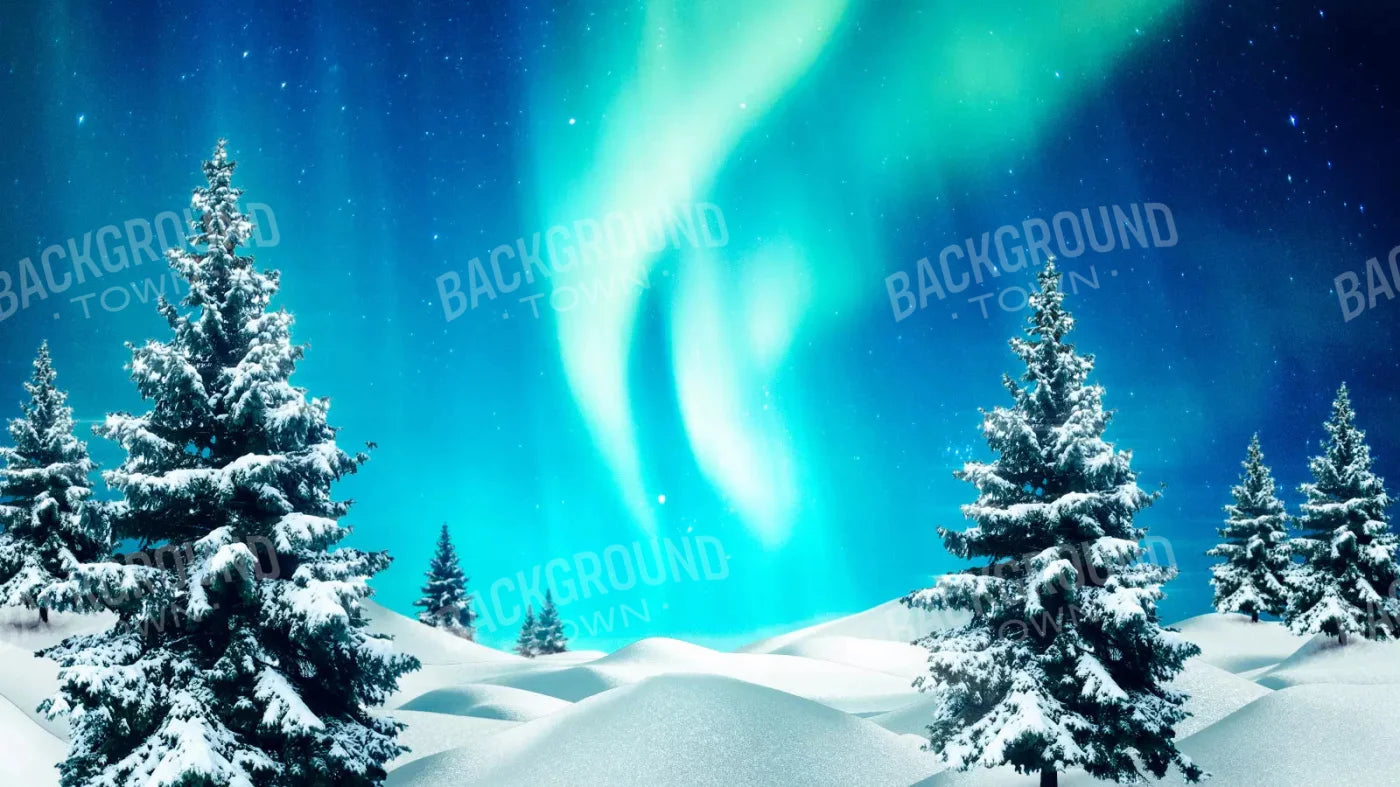 North Pole 14X8 Ultracloth ( 168 X 96 Inch ) Backdrop
