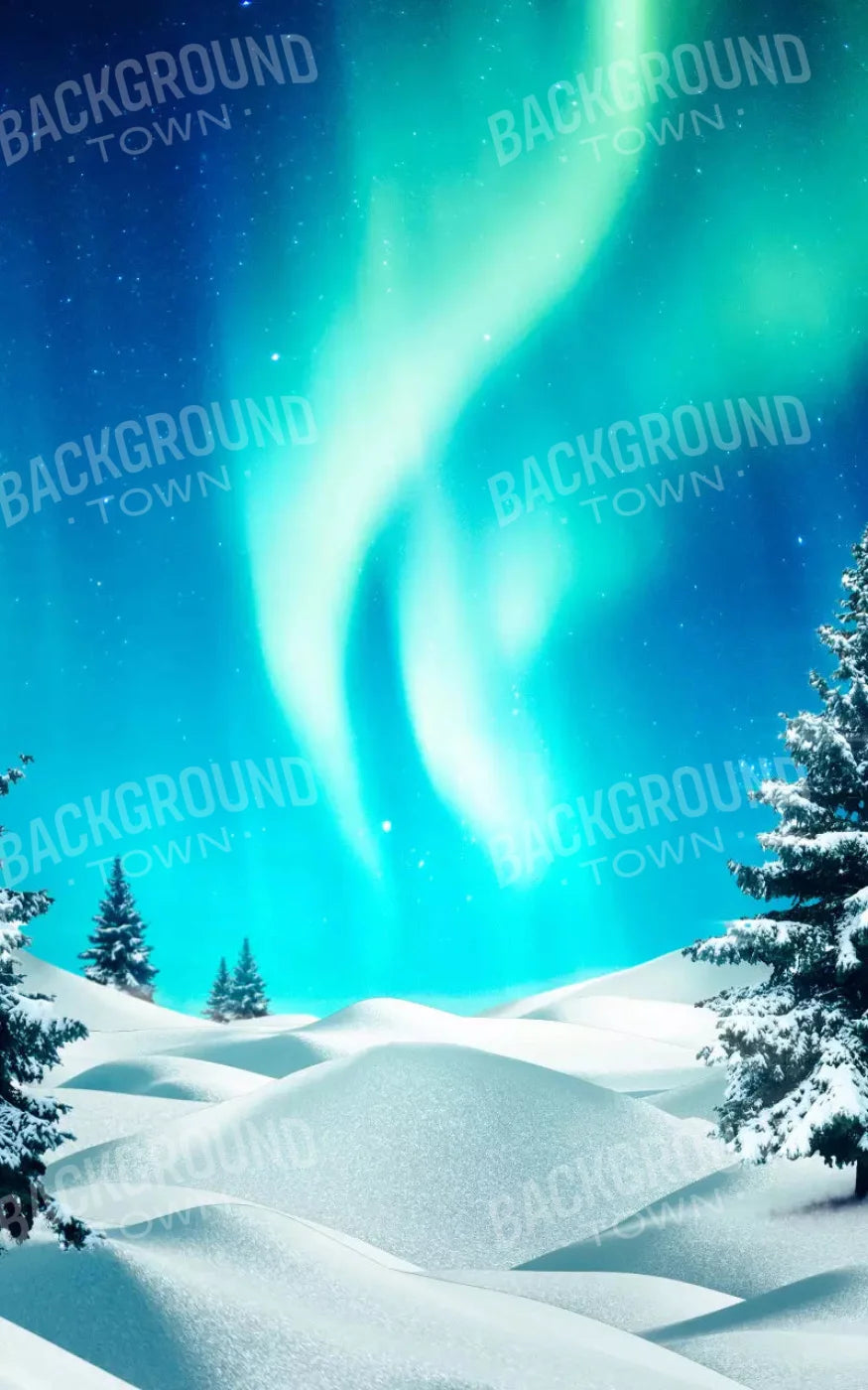 North Pole 9X14 Ultracloth ( 108 X 168 Inch ) Backdrop