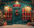 North Pole Mail Room I 5’X4’2 Fleece (60 X 50 Inch) Backdrop