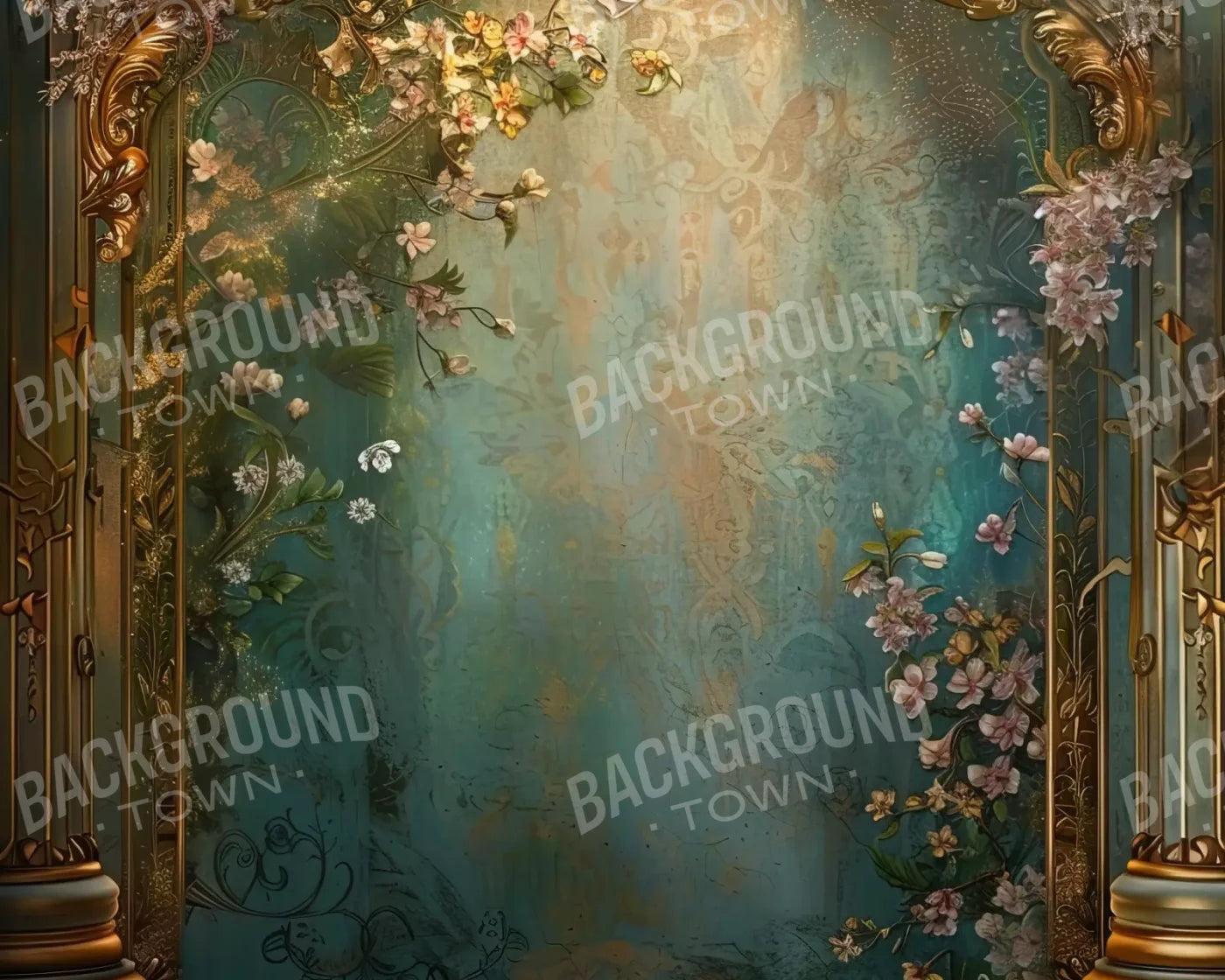 Nouveau Wall Ii 10’X8’ Fleece (120 X 96 Inch) Backdrop