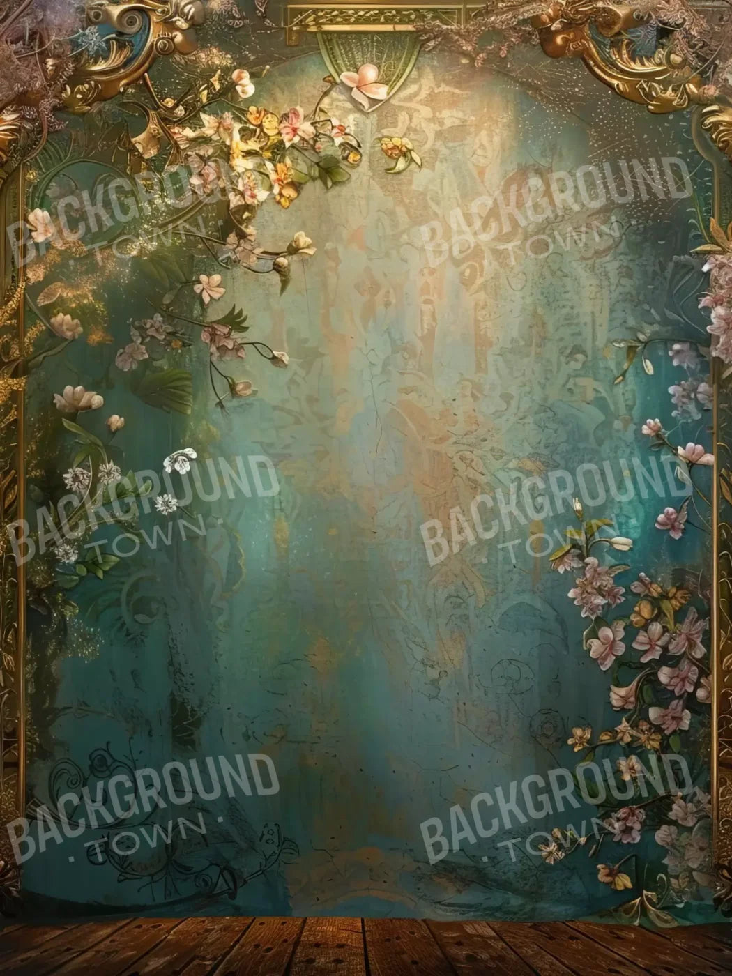 Nouveau Wall Ii 6’X8’ Fleece (72 X 96 Inch) Backdrop