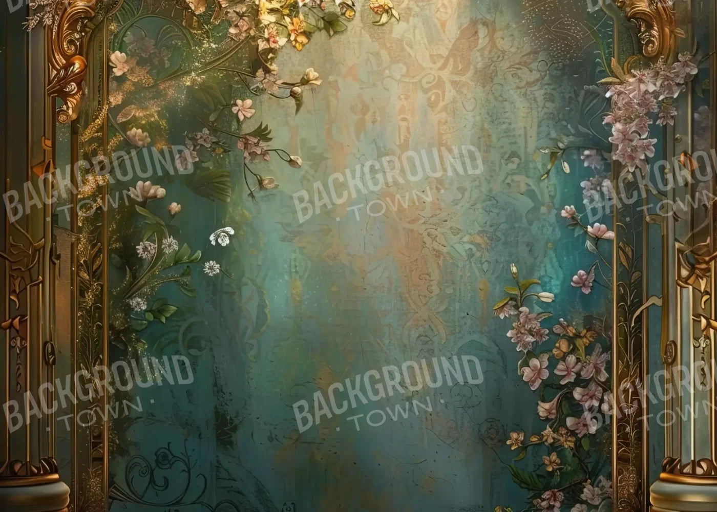 Nouveau Wall Ii 7’X5’ Ultracloth (84 X 60 Inch) Backdrop