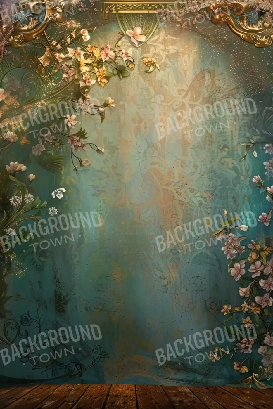 Nouveau Wall Ii 8’X12’ Ultracloth (96 X 144 Inch) Backdrop