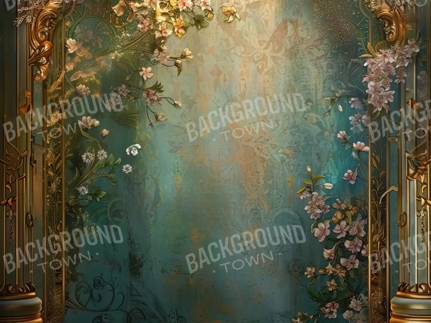 Nouveau Wall Ii 8’X6’ Fleece (96 X 72 Inch) Backdrop