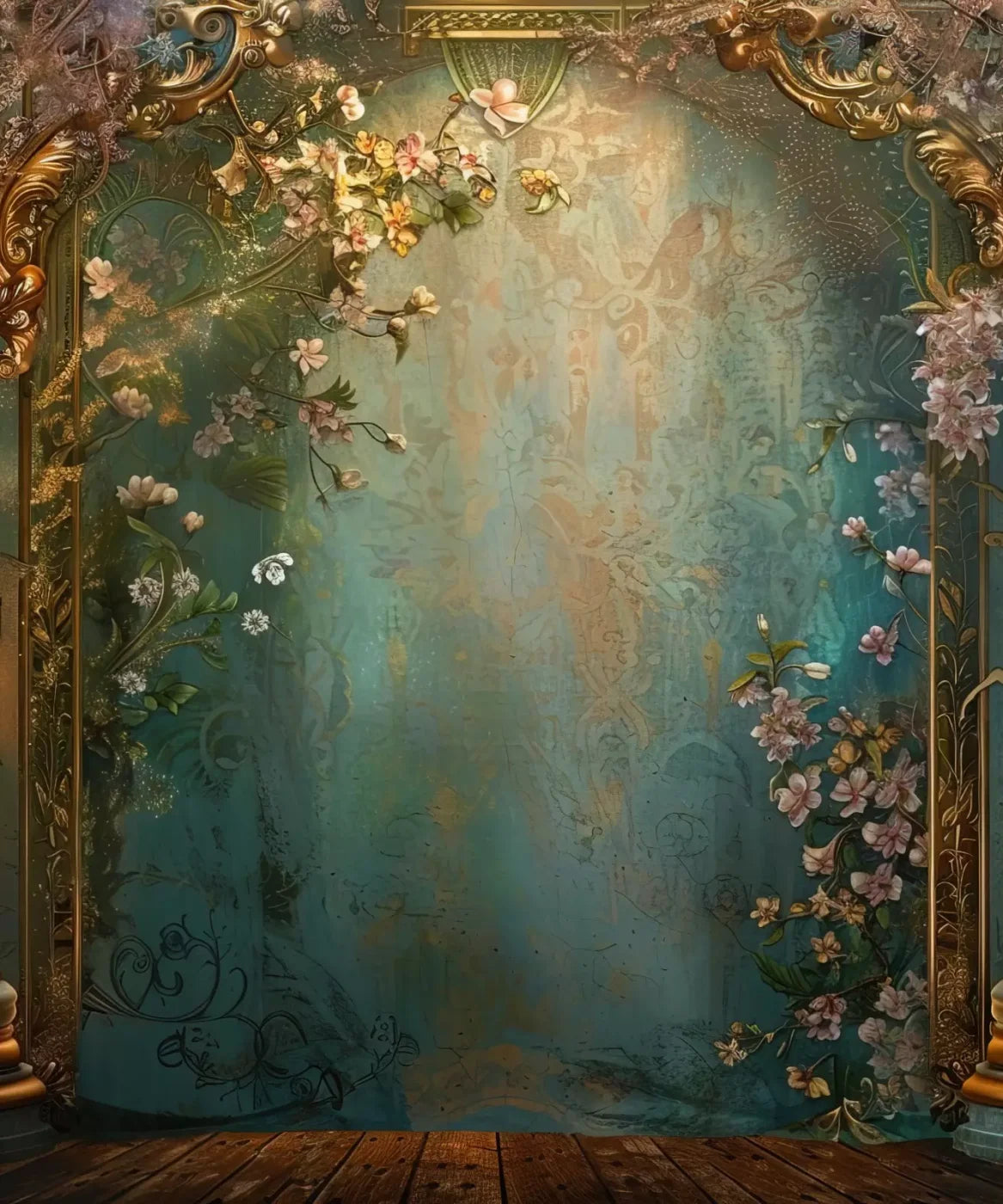 Nouveau Wall Ii 10’X12’ Ultracloth (120 X 144 Inch) Backdrop