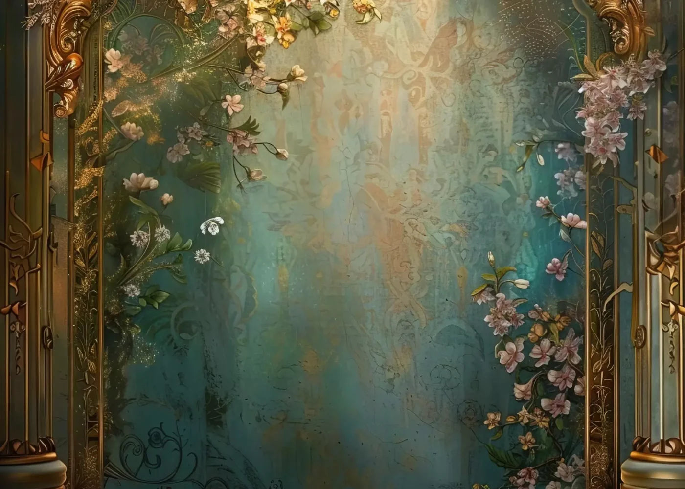 Nouveau Wall Ii 7’X5’ Ultracloth (84 X 60 Inch) Backdrop