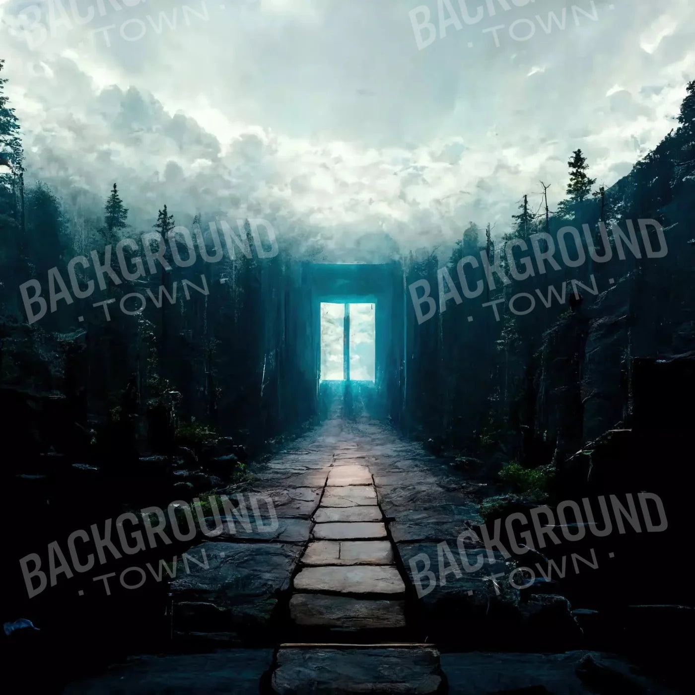 Nowhere 10X10 Ultracloth ( 120 X Inch ) Backdrop