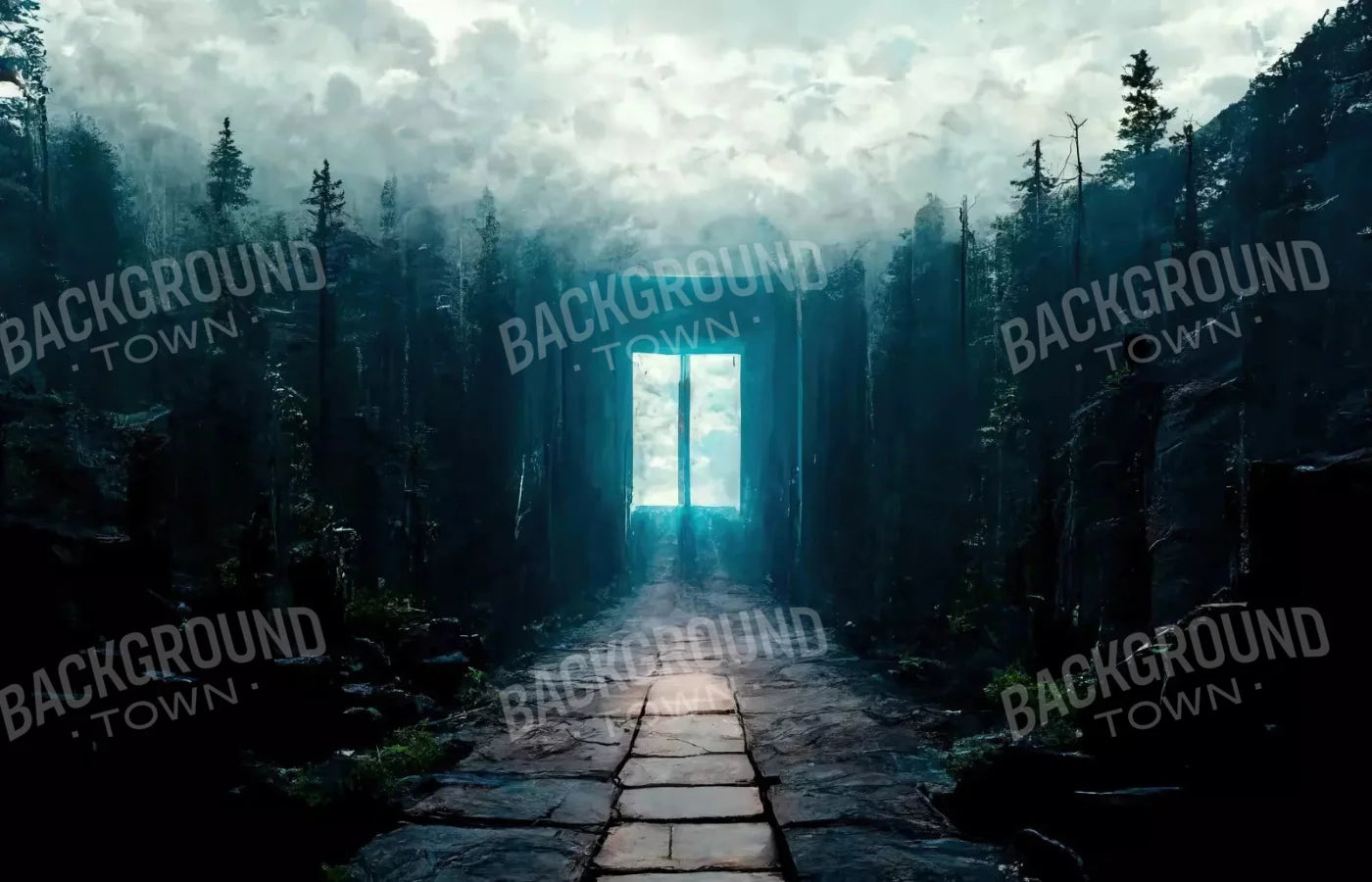 Nowhere 12X8 Ultracloth ( 144 X 96 Inch ) Backdrop