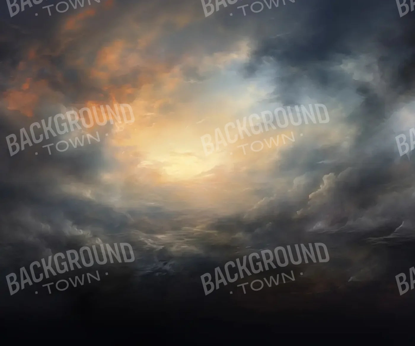Ocean Meets Sky 12’x10’ UltraCloth (144 x 120 inch) Backdrop