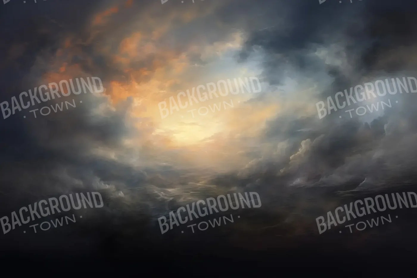 Ocean Meets Sky 12’x8’ UltraCloth (144 x 96 inch) Backdrop
