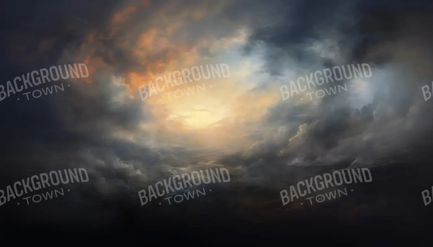 Ocean Meets Sky 14’x8’ UltraCloth (168 x 96 inch) Backdrop
