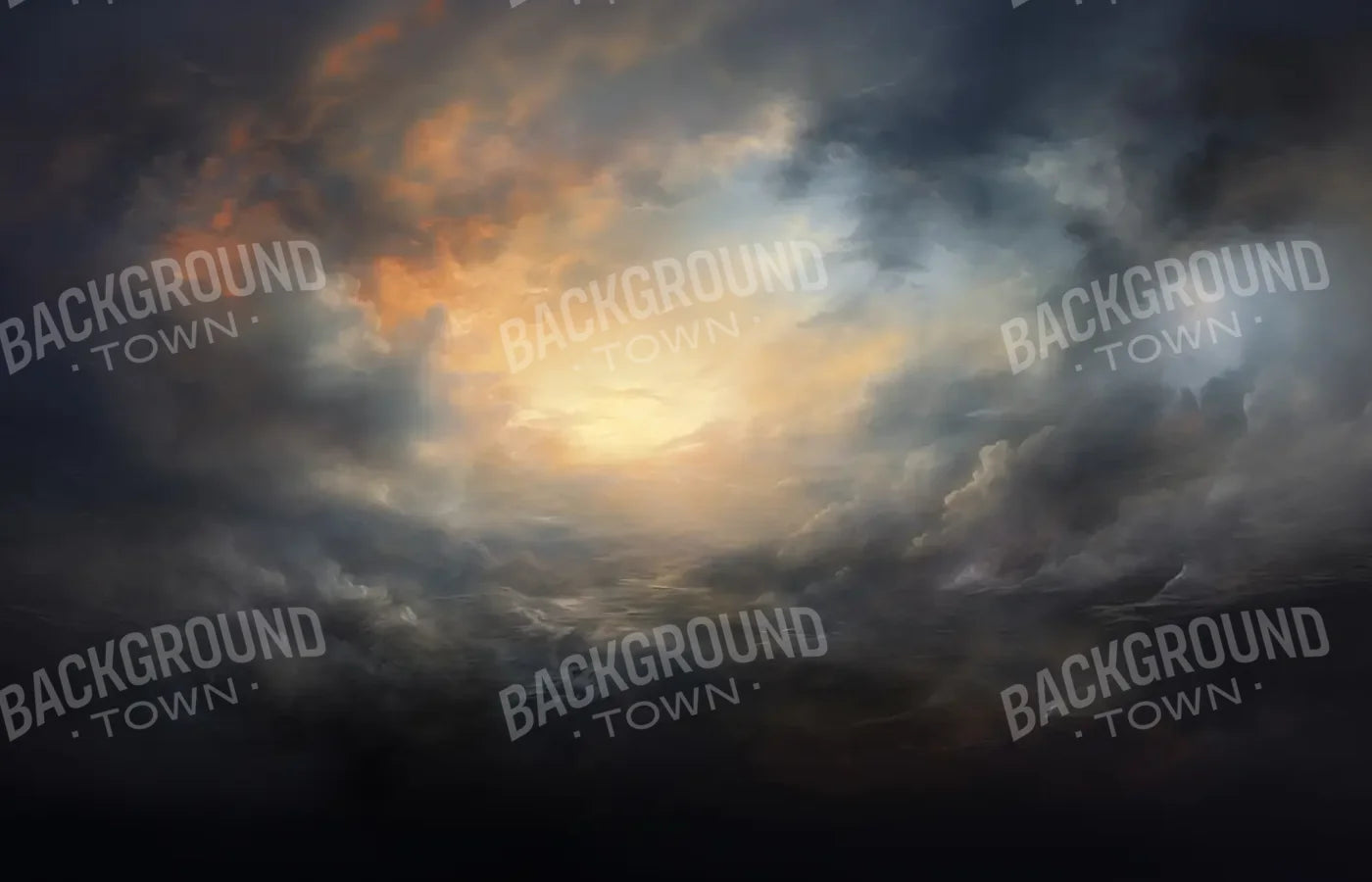 Ocean Meets Sky 14’x9’ UltraCloth (168 x 108 inch) Backdrop