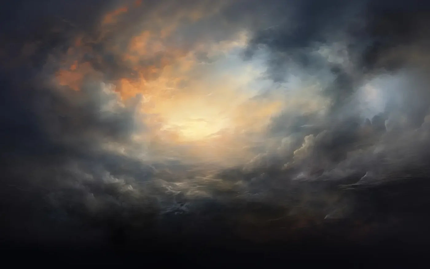Ocean Meets Sky 16’x10’ UltraCloth (192 x 120 inch) Backdrop