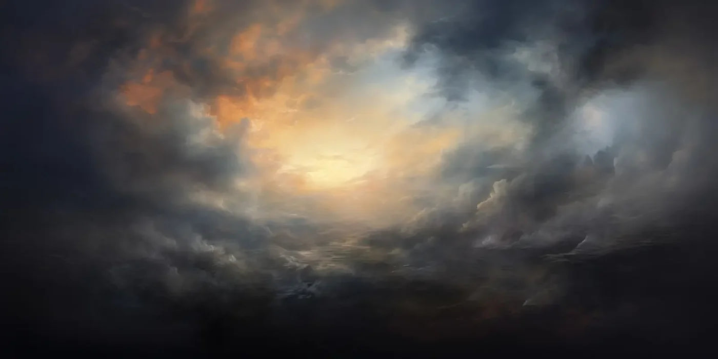 Ocean Meets Sky 16’x8’ UltraCloth (192 x 96 inch) Backdrop