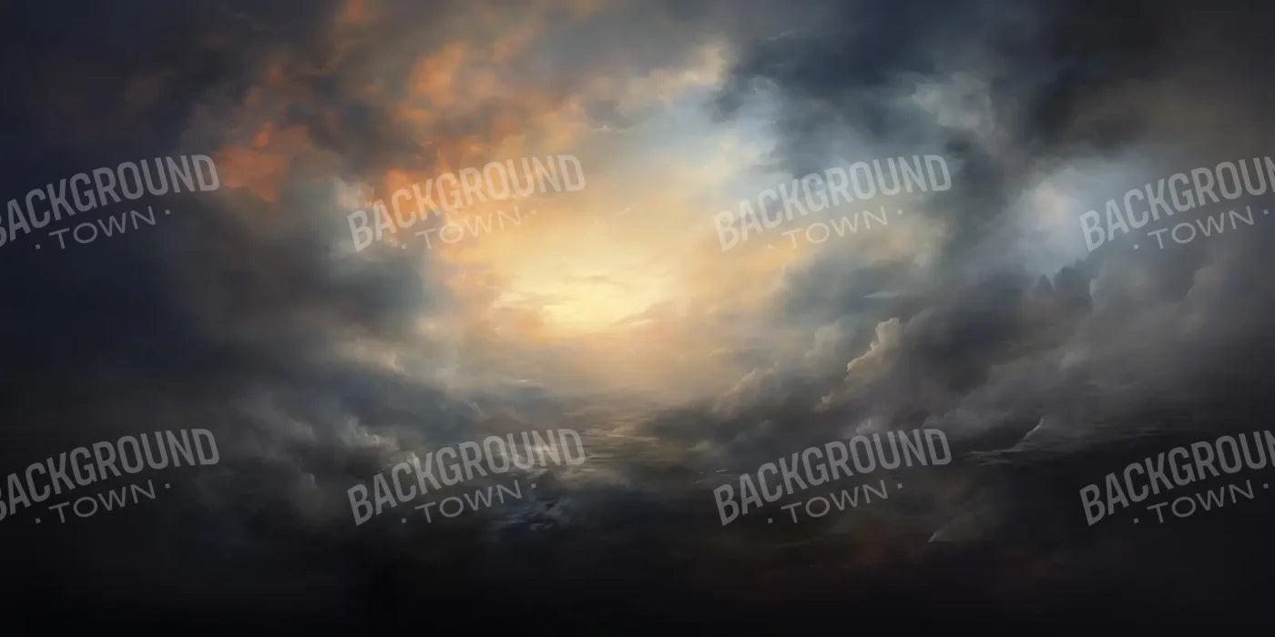 Ocean Meets Sky 20’x10’ UltraCloth (240 x 120 inch) Backdrop