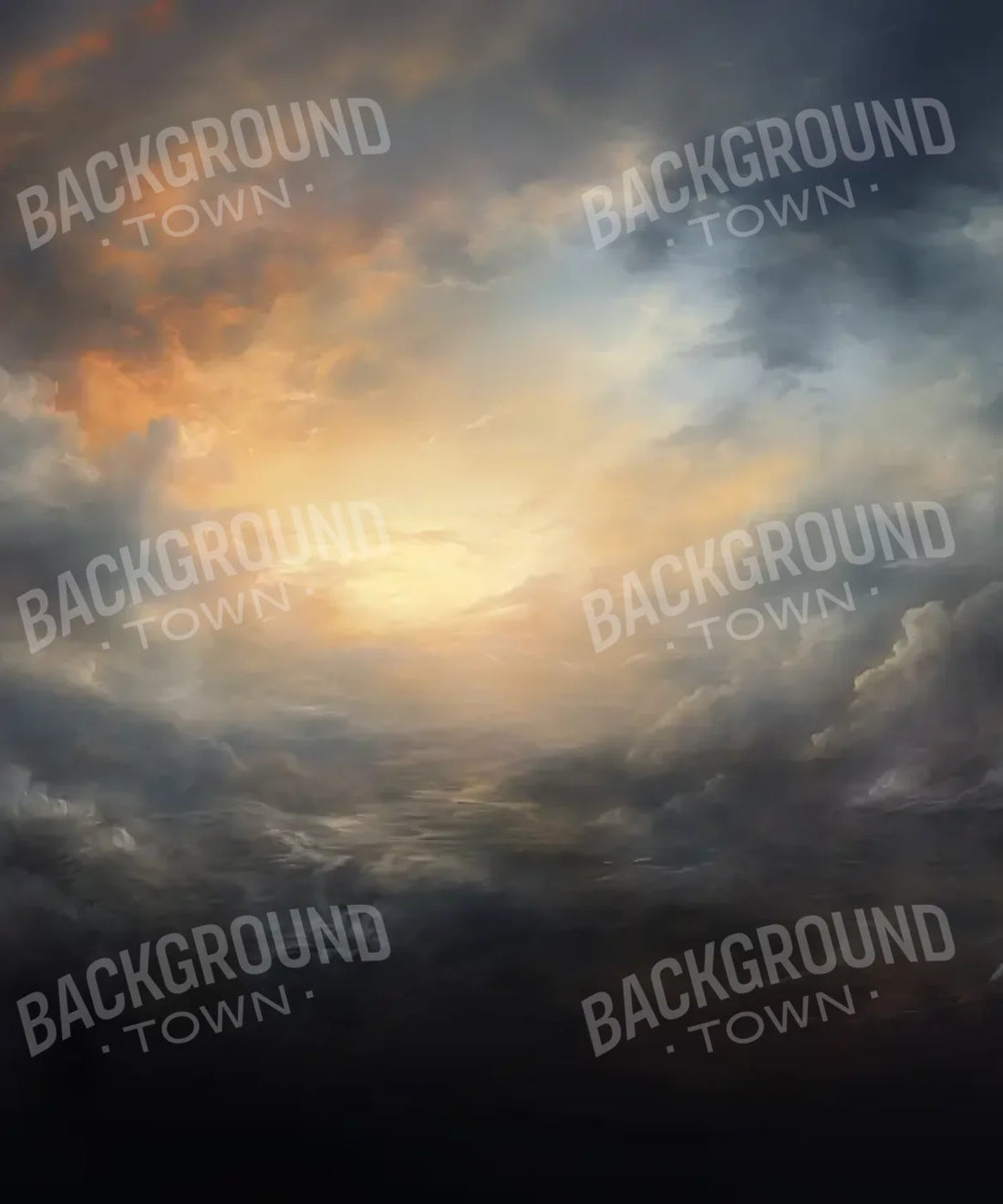 Black Yellow  Backdrop for Photography