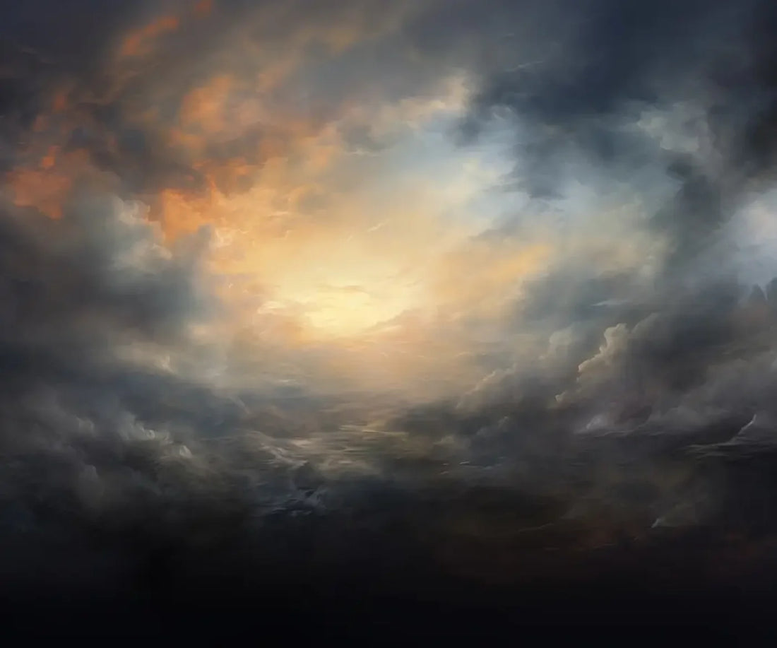 Ocean Meets Sky 5’x4’2 Fleece (60 x 50 inch) Backdrop