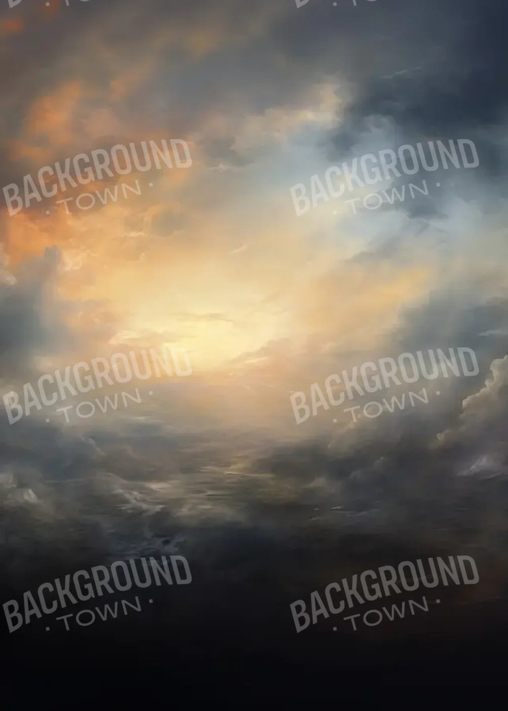 Ocean Meets Sky 5’x7’ UltraCloth (60 x 84 inch) Backdrop