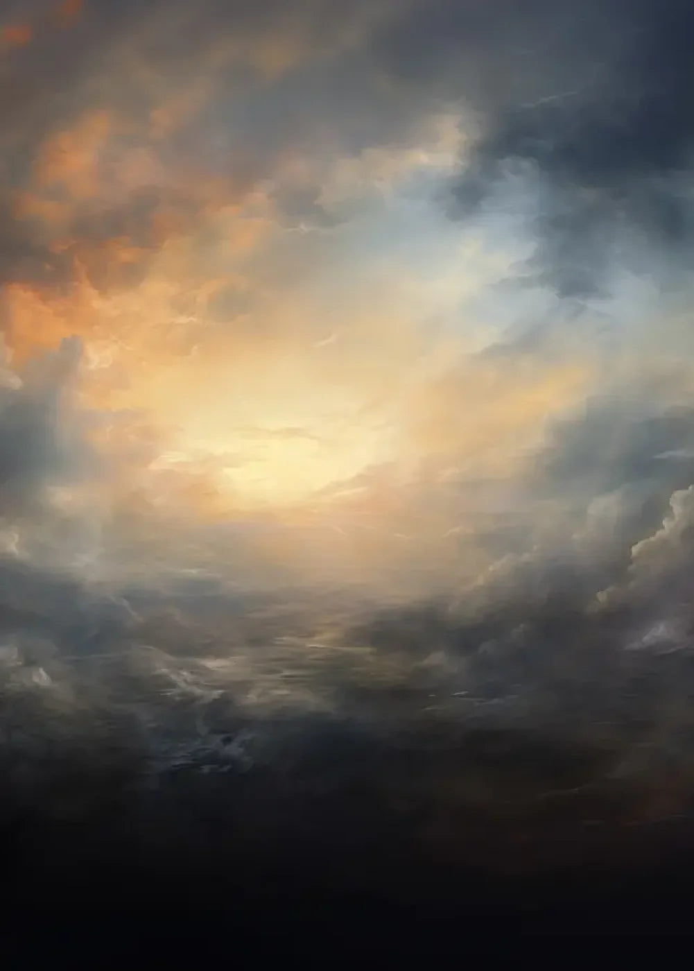 Ocean Meets Sky 5’x7’ UltraCloth (60 x 84 inch) Backdrop
