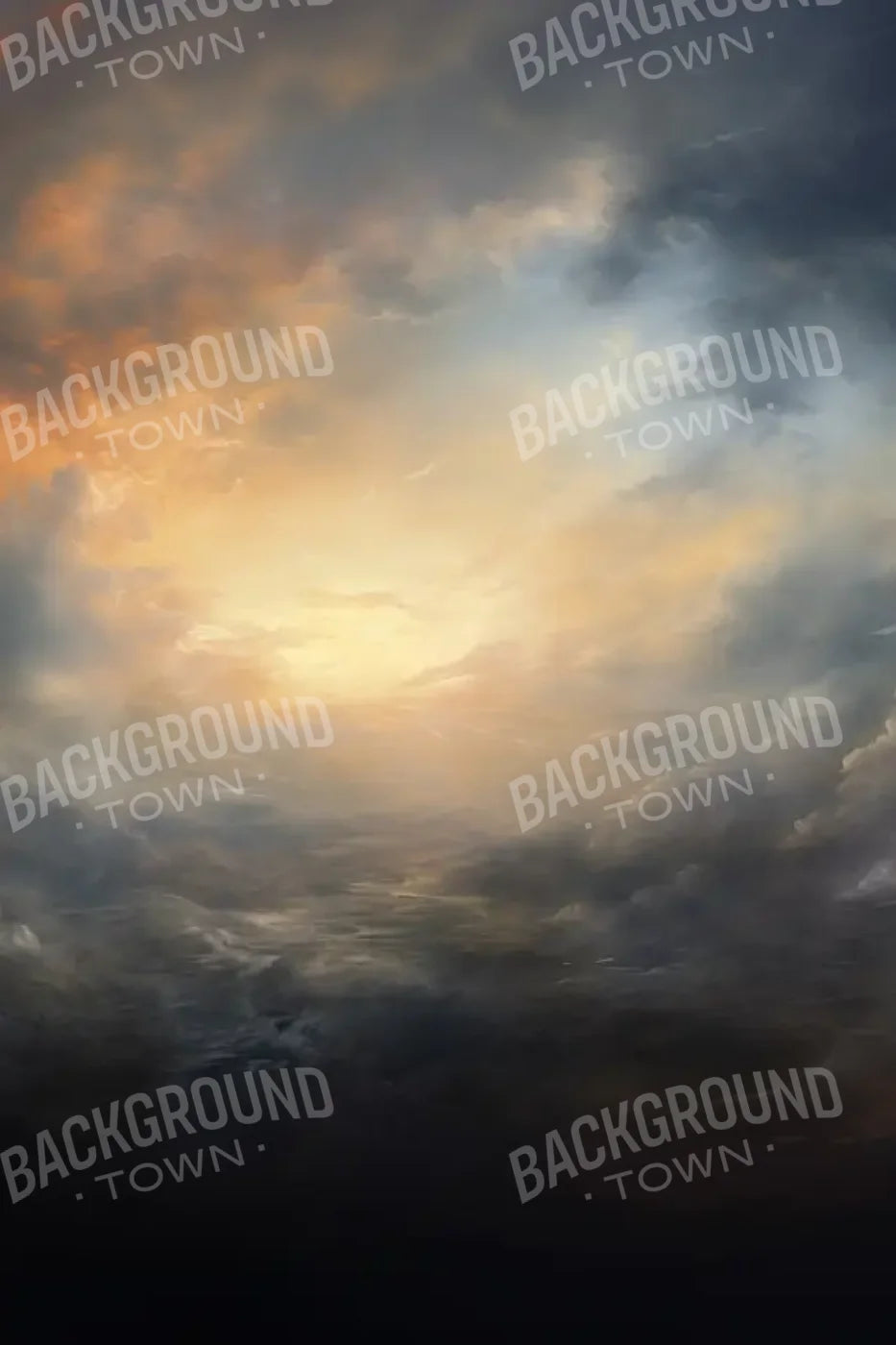 Ocean Meets Sky 8’x12’ UltraCloth (96 x 144 inch) Backdrop