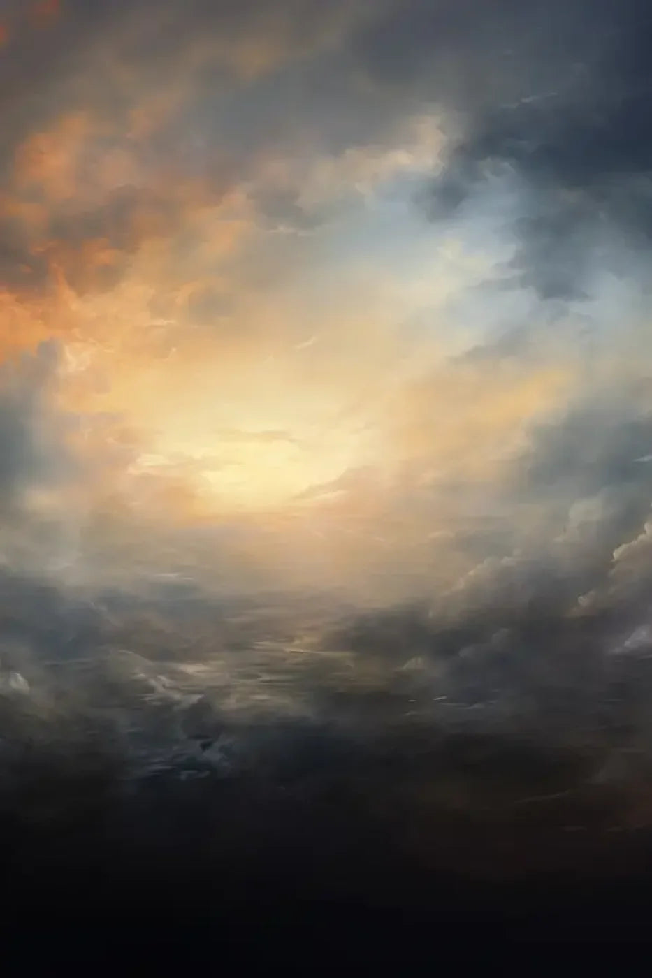 Ocean Meets Sky 8’x12’ UltraCloth (96 x 144 inch) Backdrop