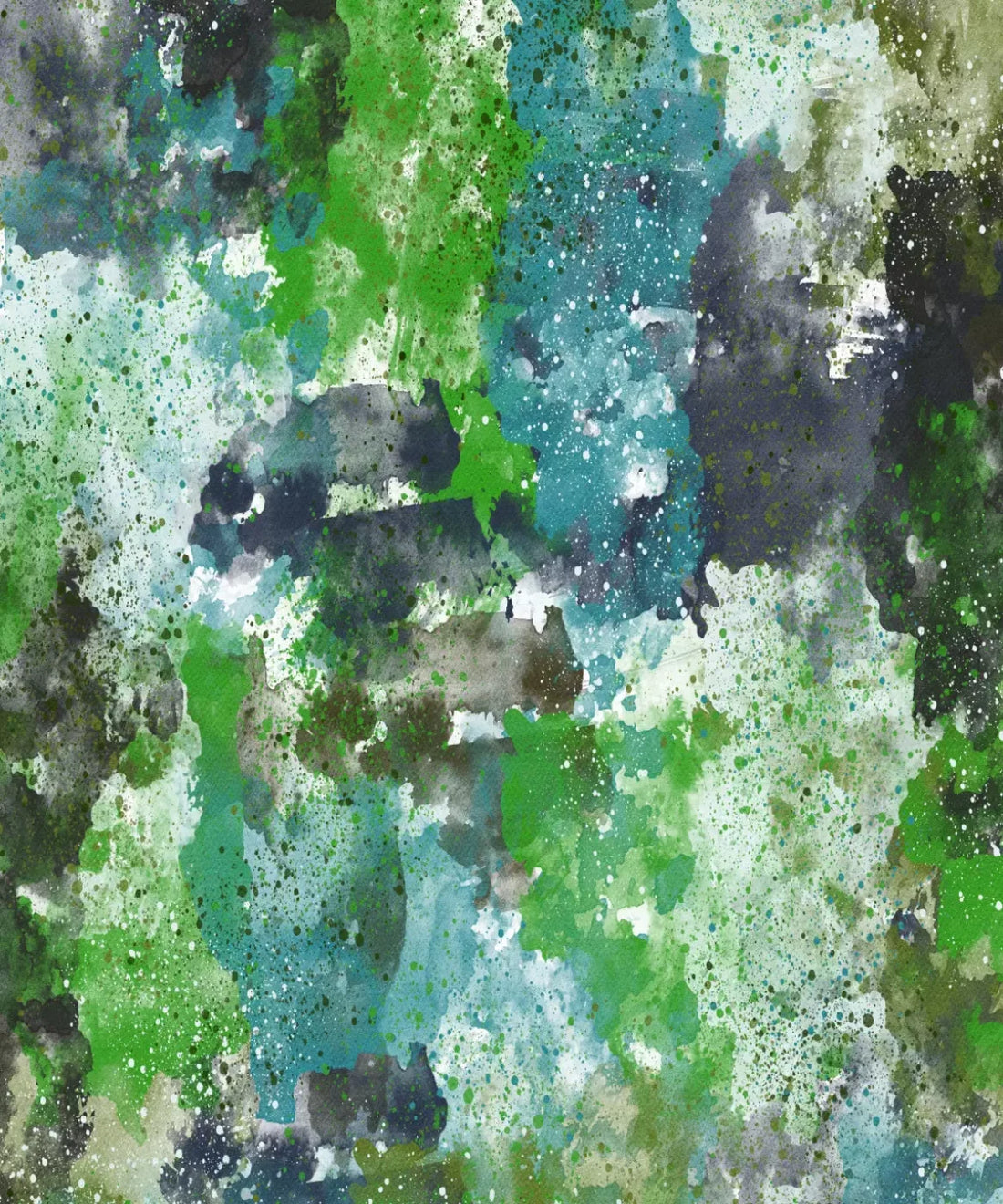 Green Urban Grunge Backdrop for Photography