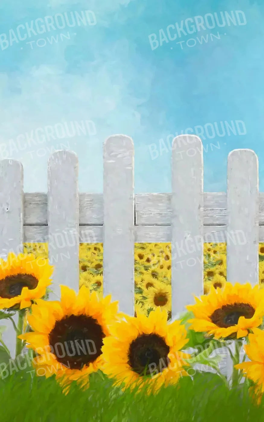Ode To Sunflowers 9X14 Ultracloth ( 108 X 168 Inch ) Backdrop