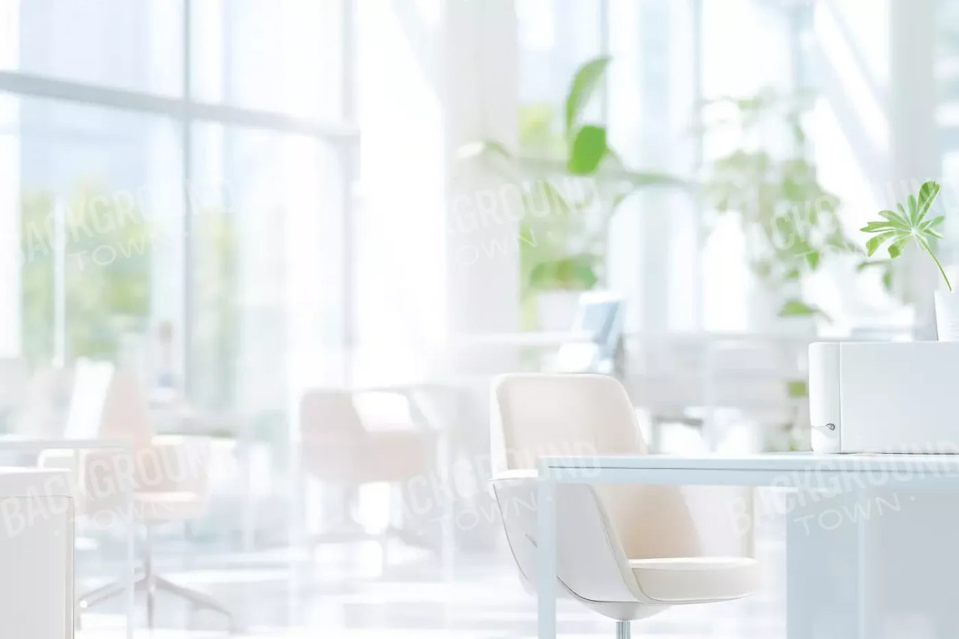 Office I 12’X8’ Ultracloth (144 X 96 Inch) Backdrop