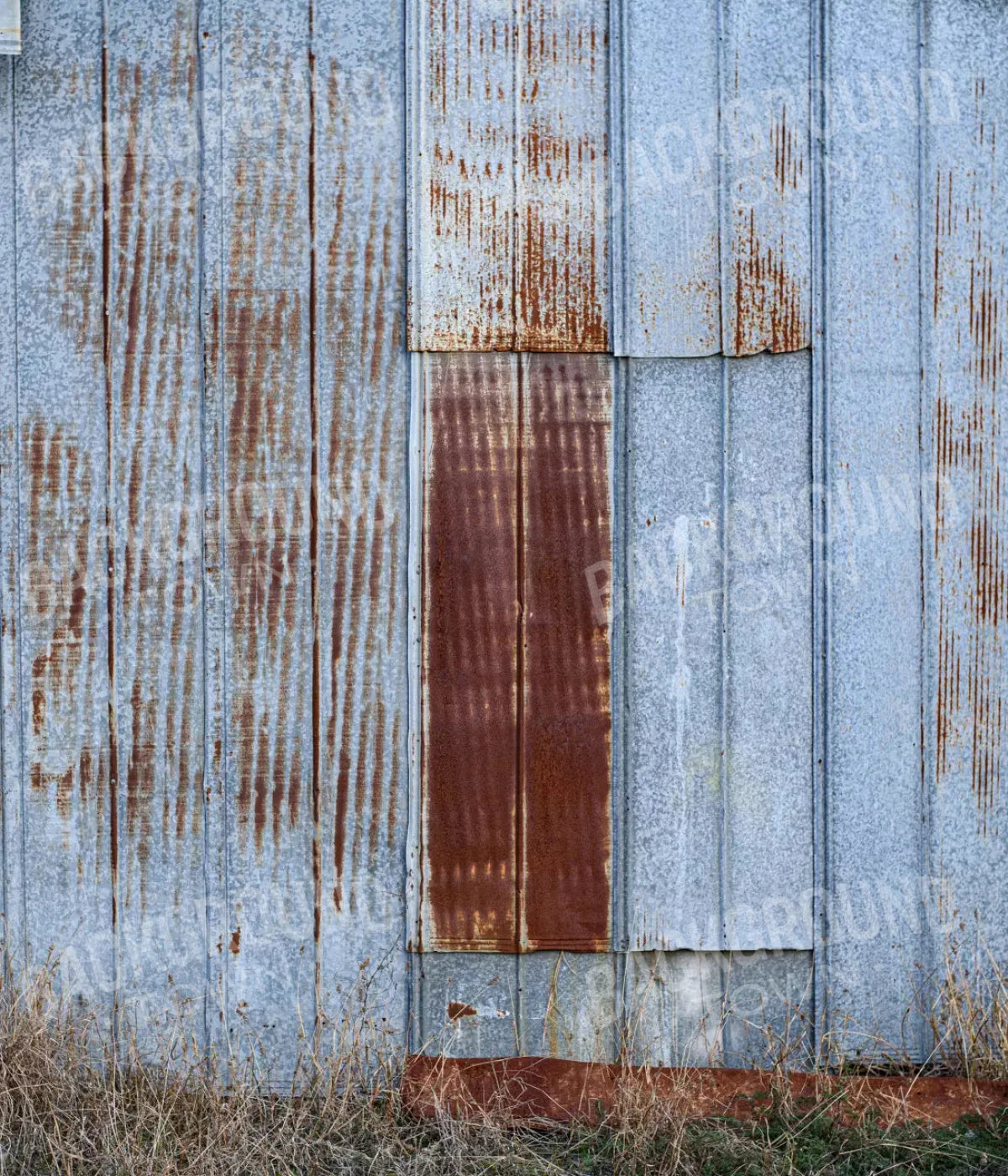 Old Barn Steel 10X12 Ultracloth ( 120 X 144 Inch ) Backdrop