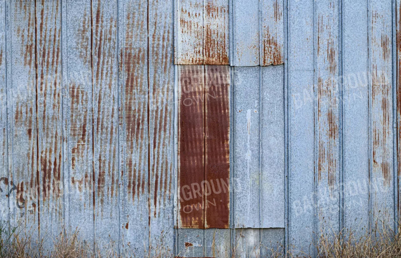 Old Barn Steel 12X8 Ultracloth ( 144 X 96 Inch ) Backdrop