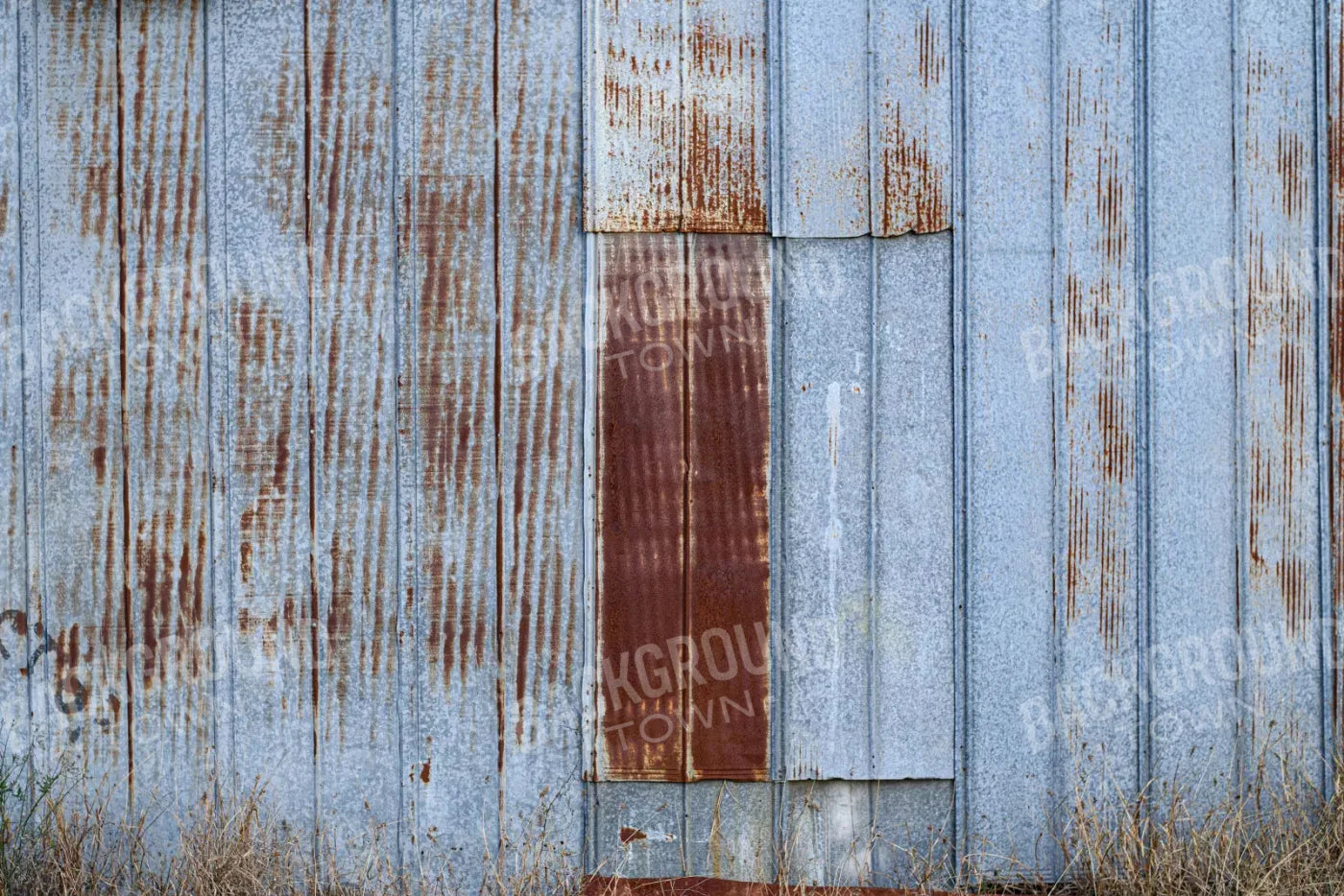 Old Barn Steel 8X5 Ultracloth ( 96 X 60 Inch ) Backdrop