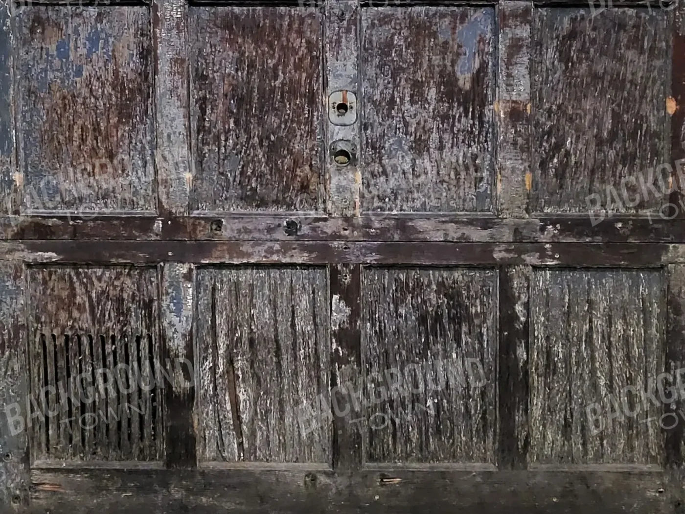 Old Doors 6’8x5’ Fleece (80 x 60 inch) Backdrop