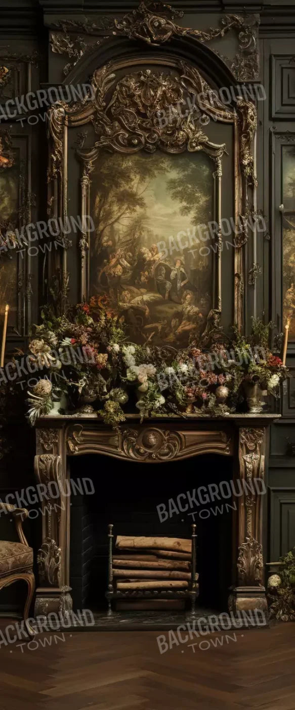 Old Masters Room Ii 5’X12’ Ultracloth For Westcott X - Drop (60 X 144 Inch) Backdrop