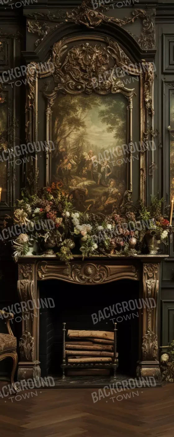 Old Masters Room Ii 8’X20’ Ultracloth (96 X 240 Inch) Backdrop