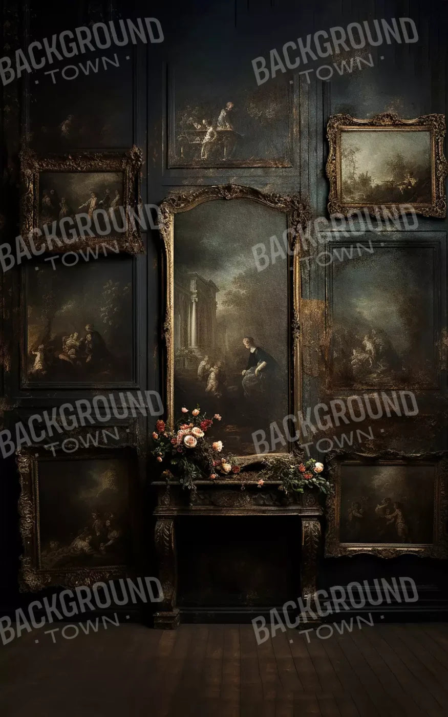 Old Masters Room Iv 10’X16’ Ultracloth (120 X 192 Inch) Backdrop