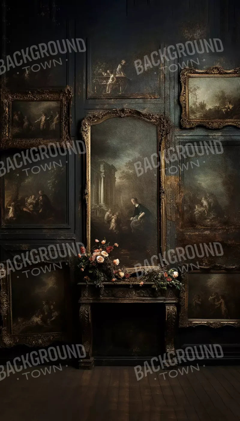 Old Masters Room Iv 8’X14’ Ultracloth (96 X 168 Inch) Backdrop