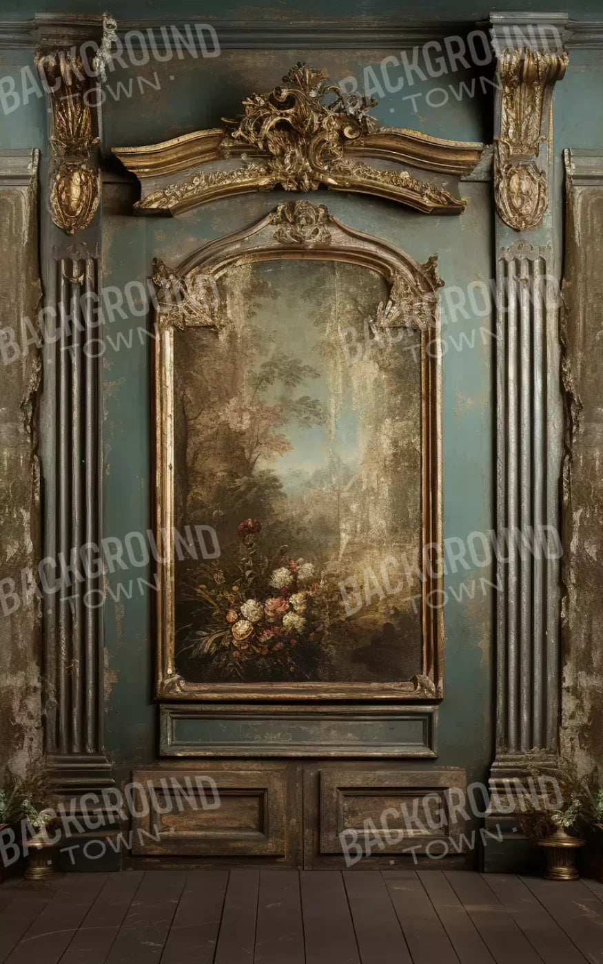 Old Masters Room V 5’X8’ Ultracloth (60 X 96 Inch) Backdrop