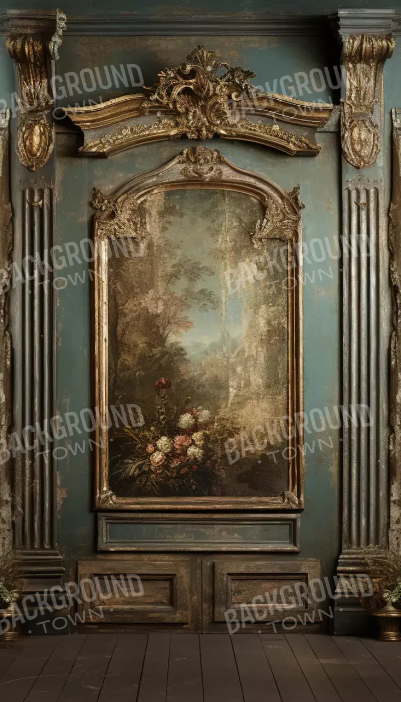 Old Masters Room V 8’X14’ Ultracloth (96 X 168 Inch) Backdrop