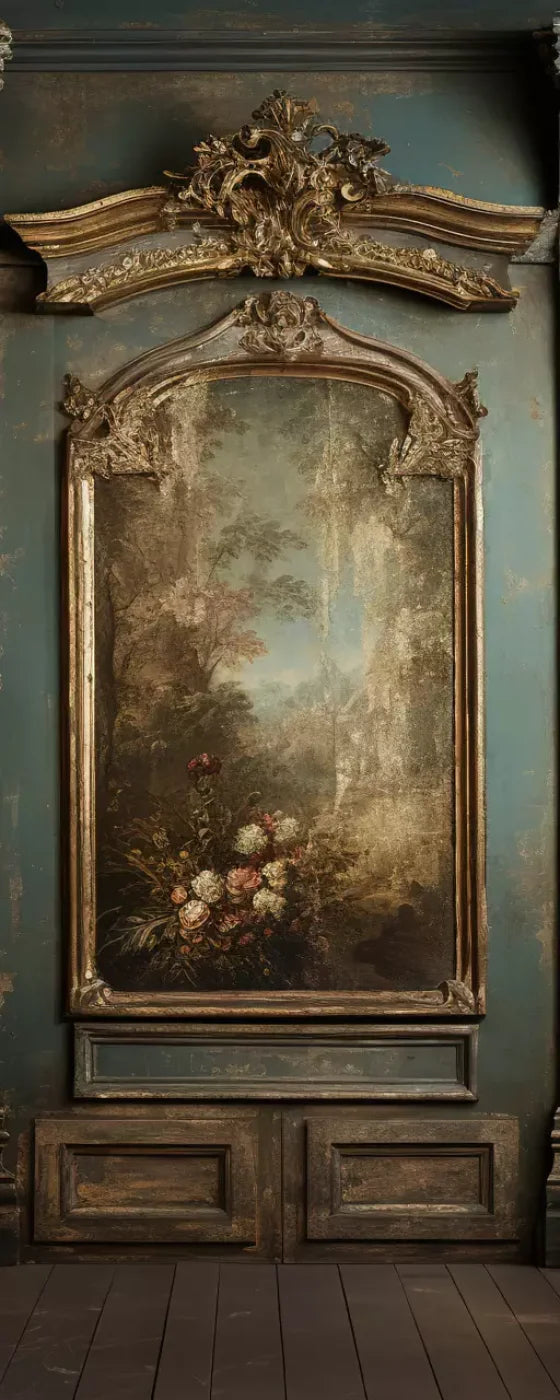 Old Masters Room V 8’X20’ Ultracloth (96 X 240 Inch) Backdrop