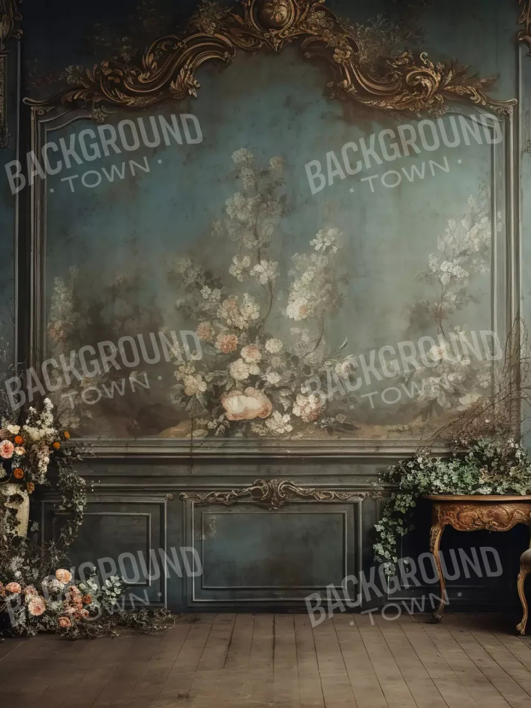 Old Masters Room Vi 6’X8’ Fleece (72 X 96 Inch) Backdrop