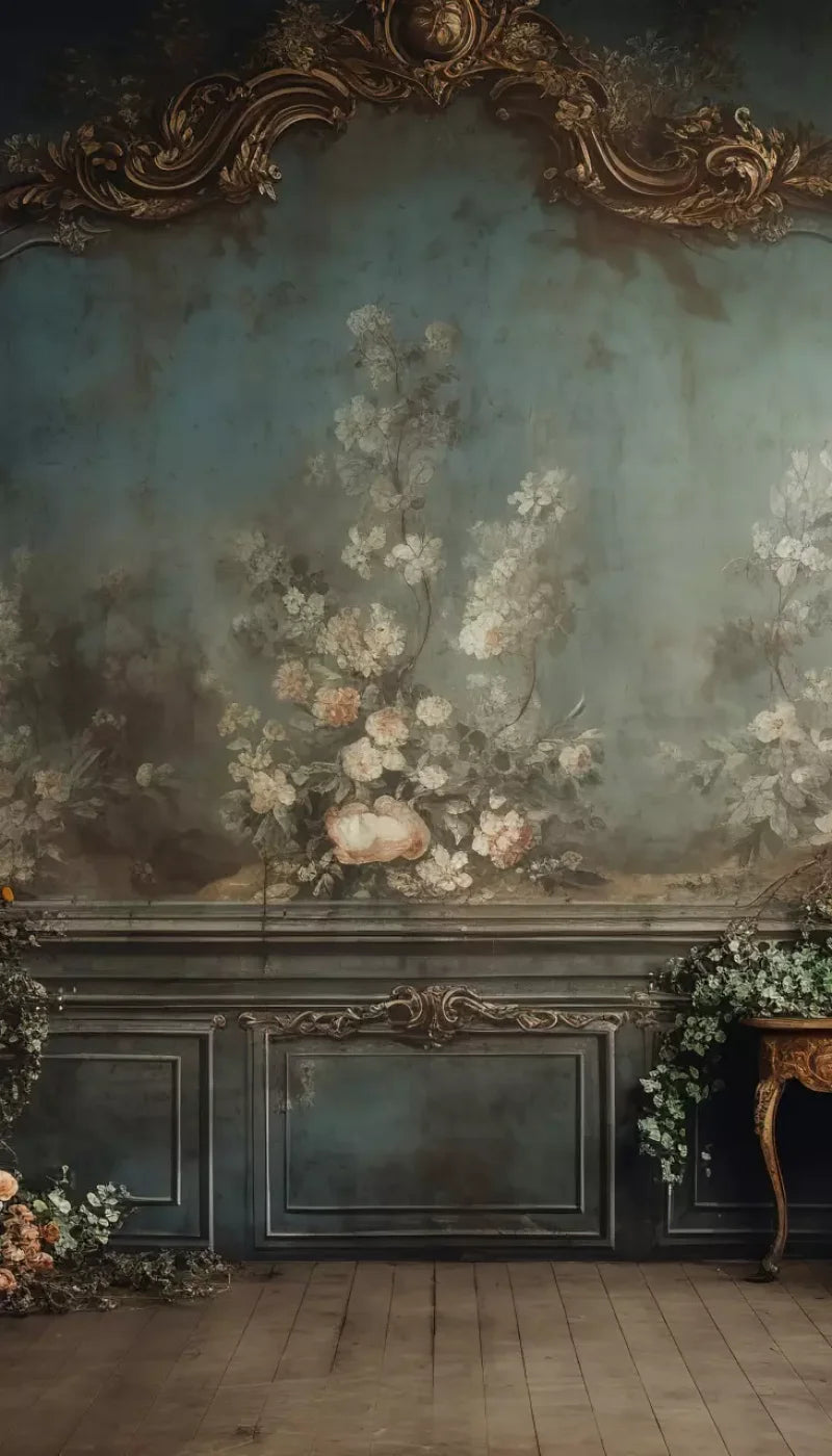 Old Masters Room Vi 8’X14’ Ultracloth (96 X 168 Inch) Backdrop